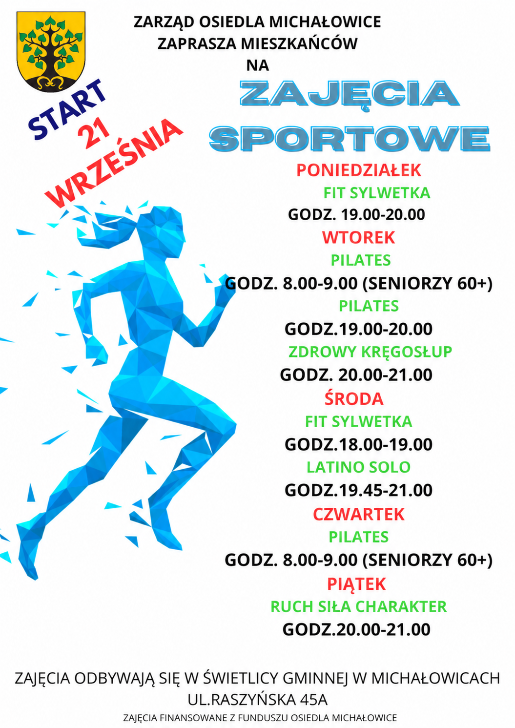 grafika prezentuje treść komunikatu