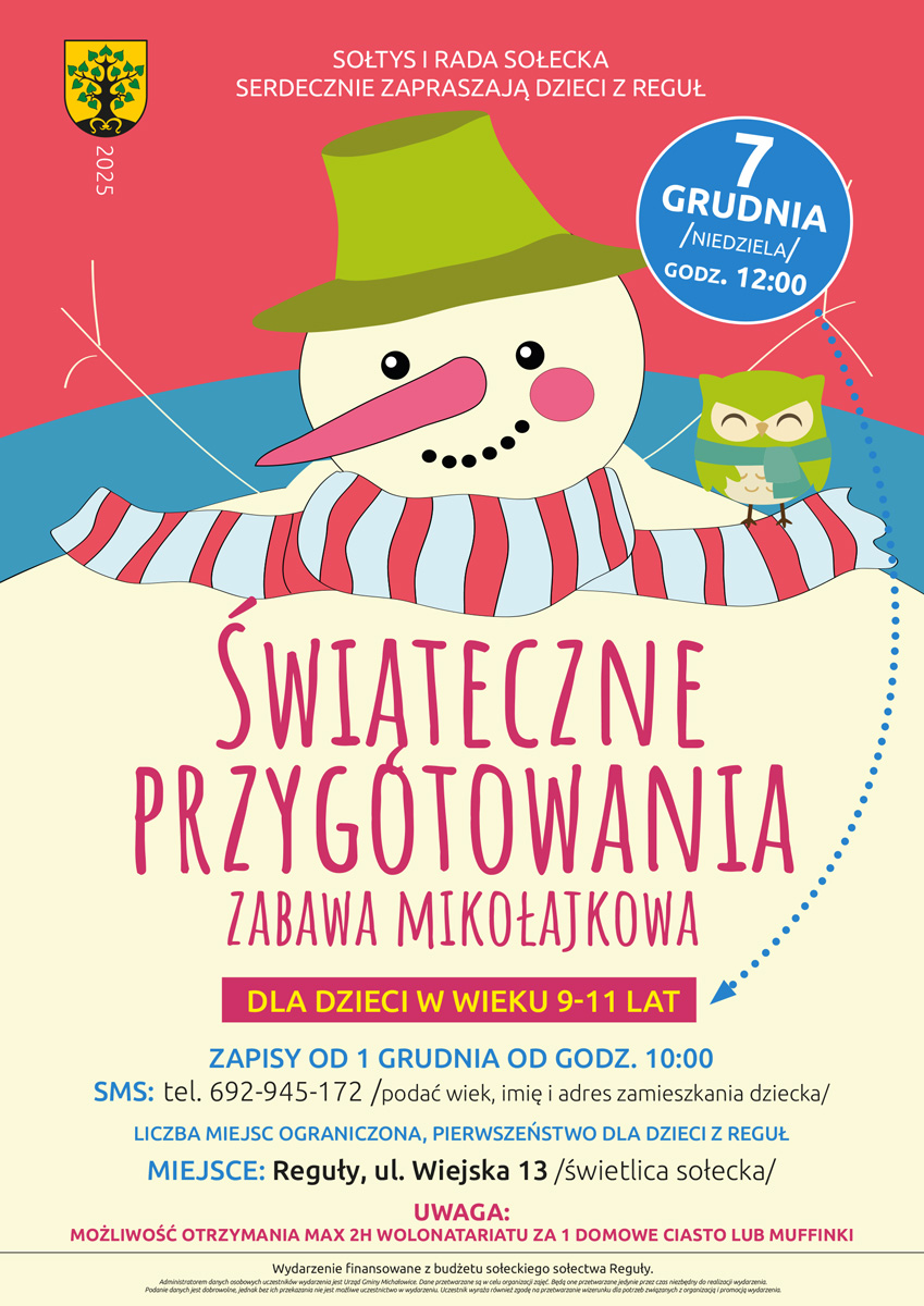 Grafika zawiera treść komunikatu