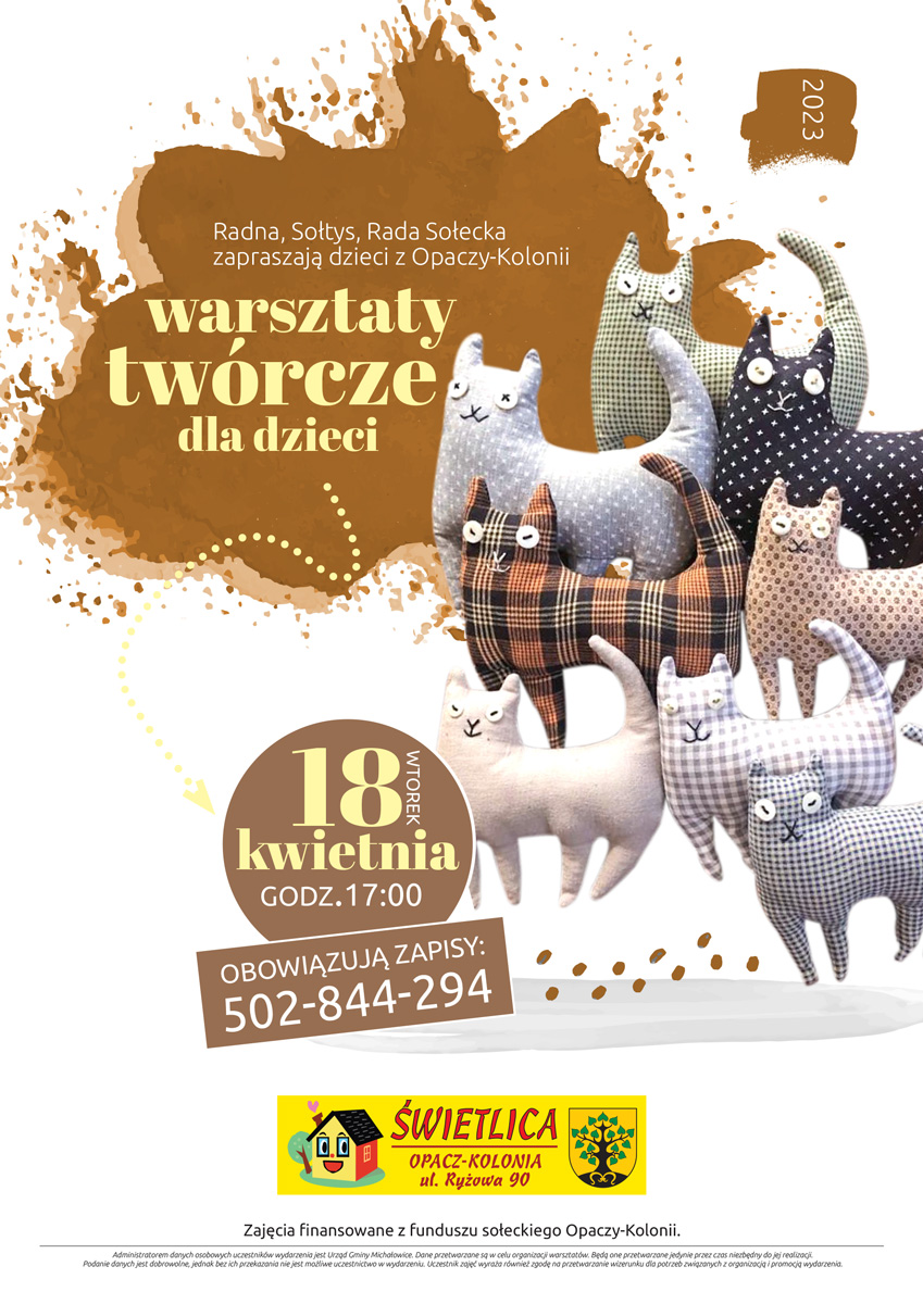 Grafika prezentuje treść komunikatu.