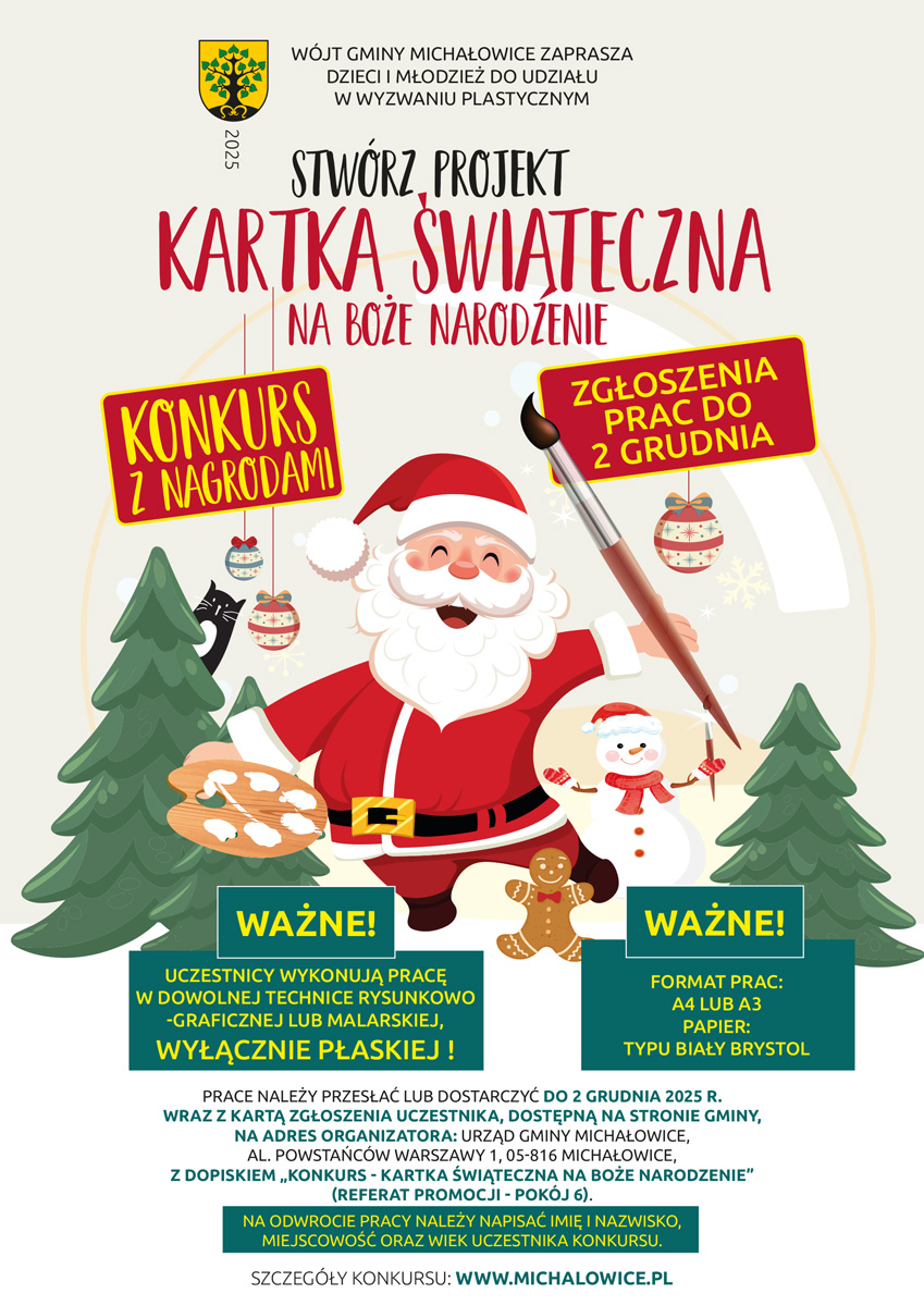 Grafika prezentuje treść komunikatu