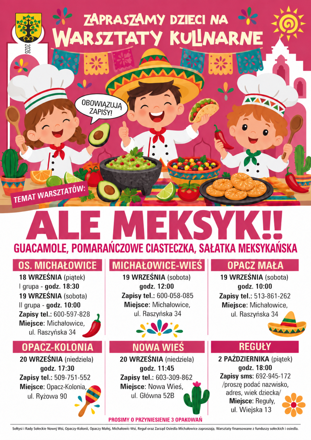 Grafika zawiera treść komunikatu.
