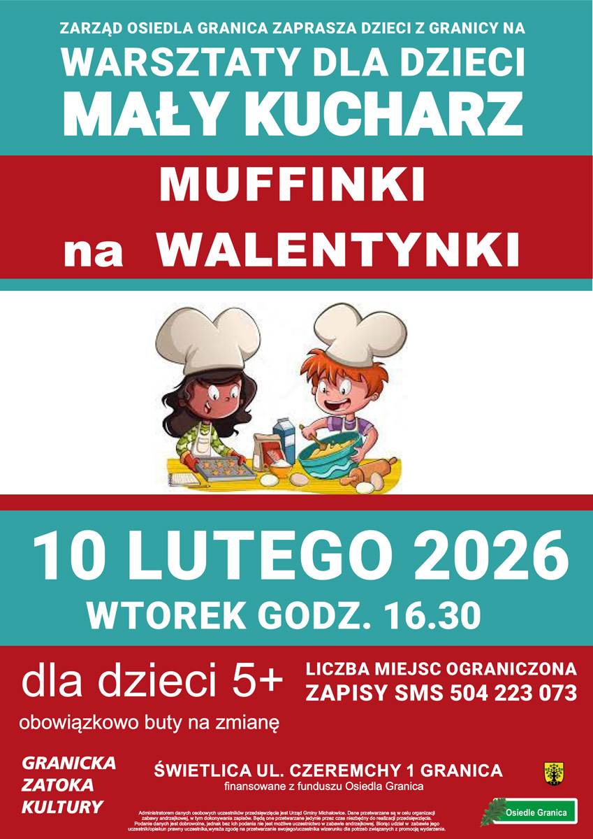 plakat mały kucharz