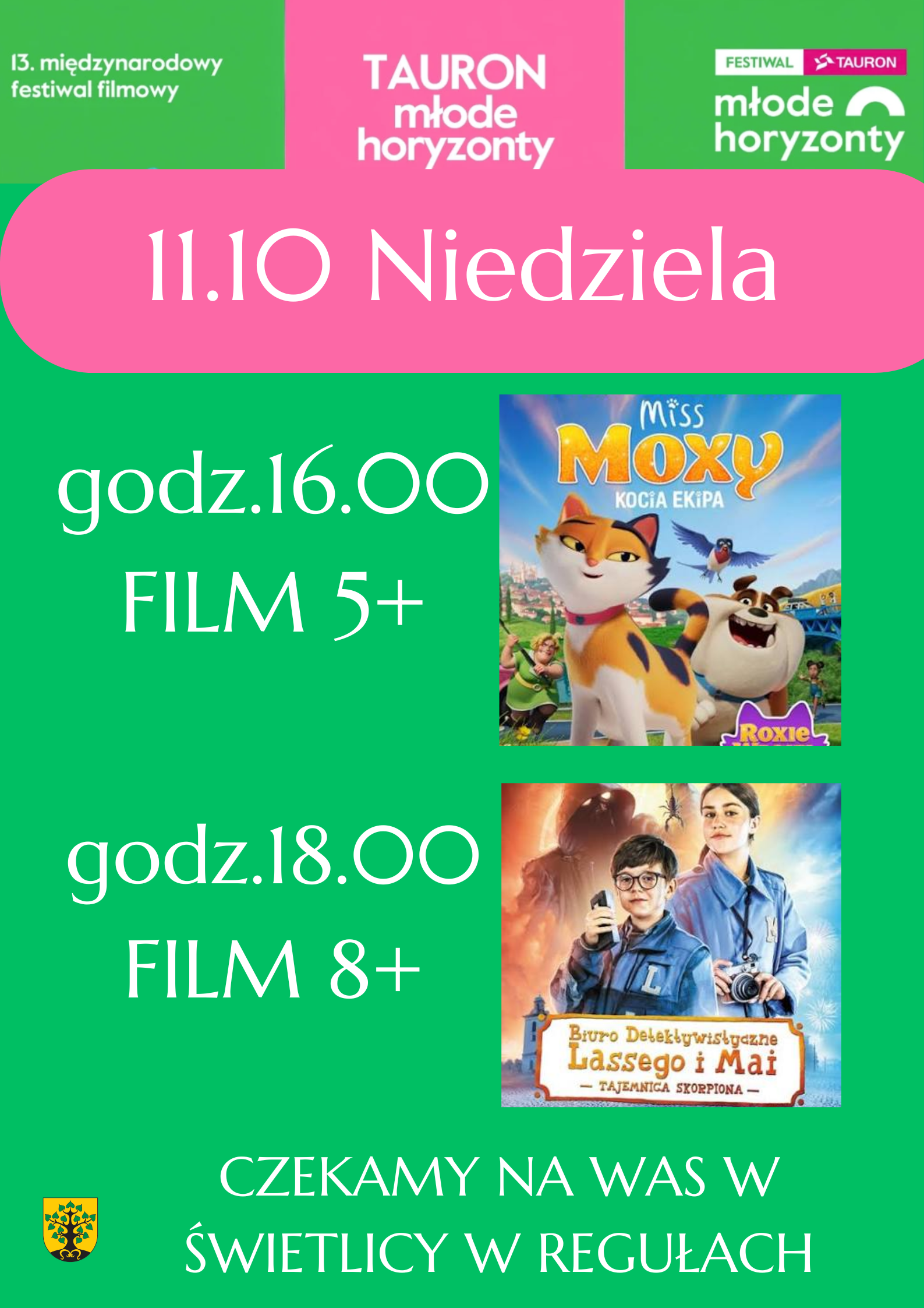 Grafika zawiera treść komunikatu