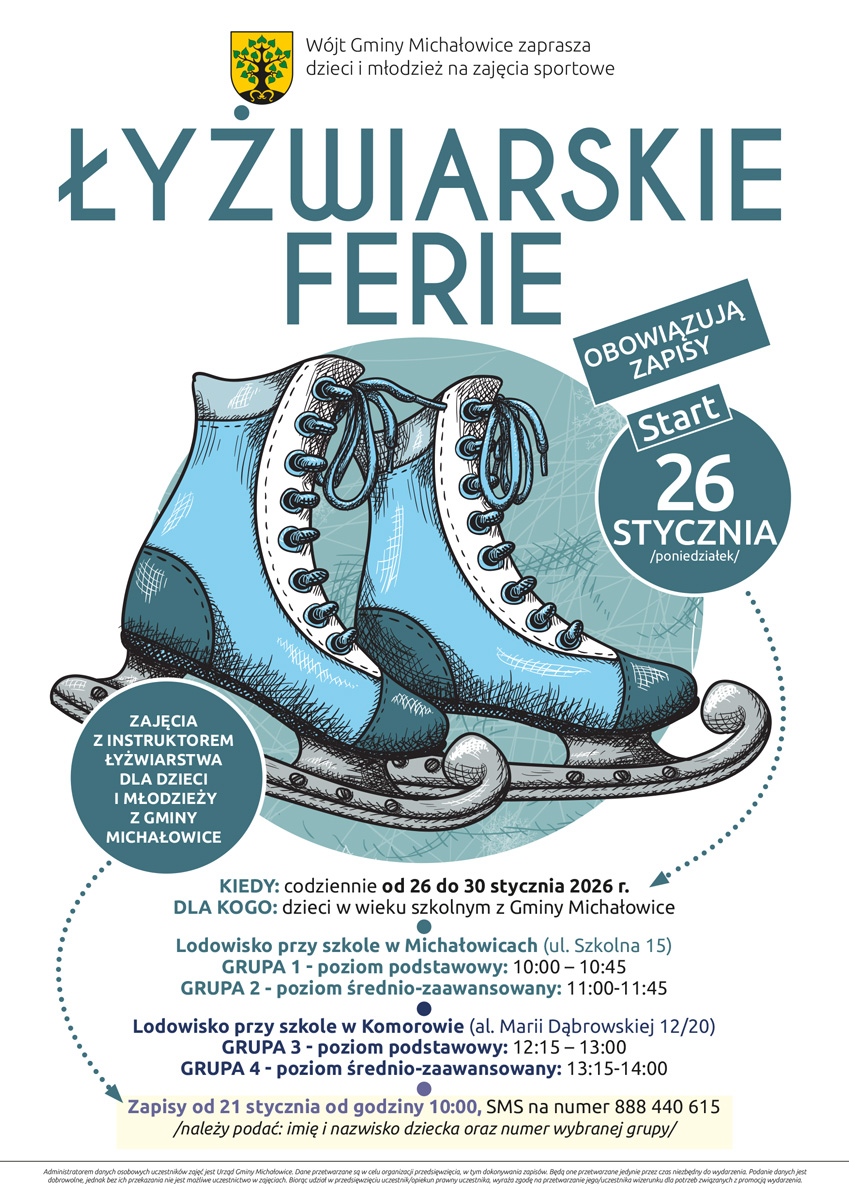 Grafika zawiera treść kounikatu