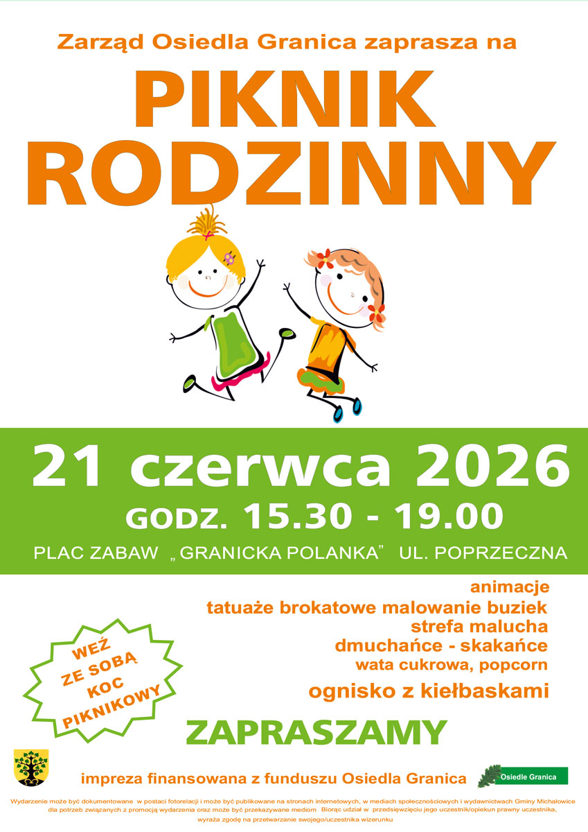 Grafika zawiera treść komunikatu