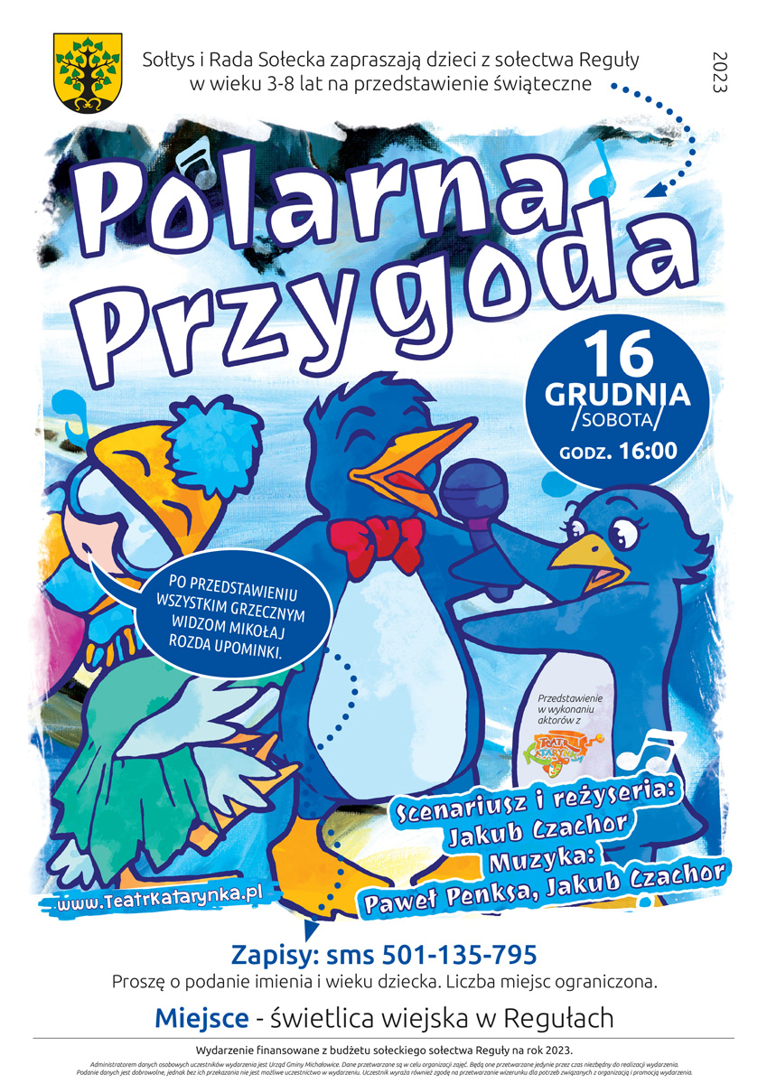 Grafika prezentuje treść komunikatu