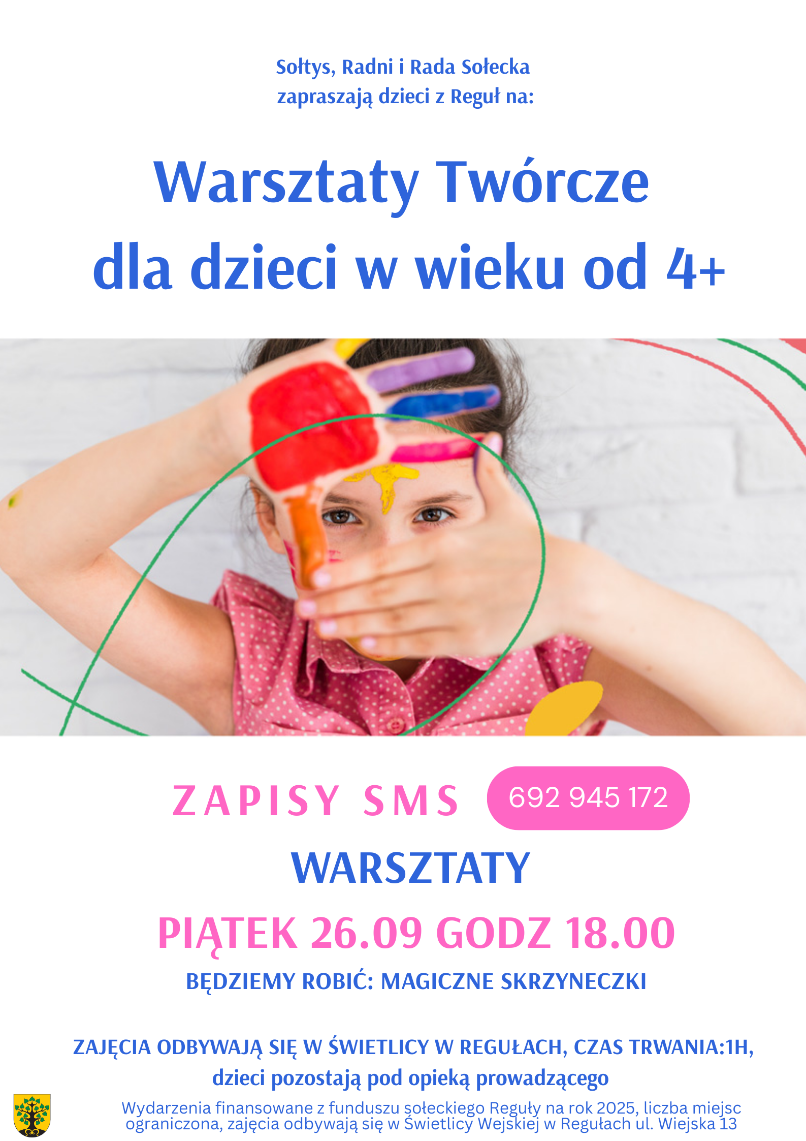 Grafika zawiera treść komunikatu