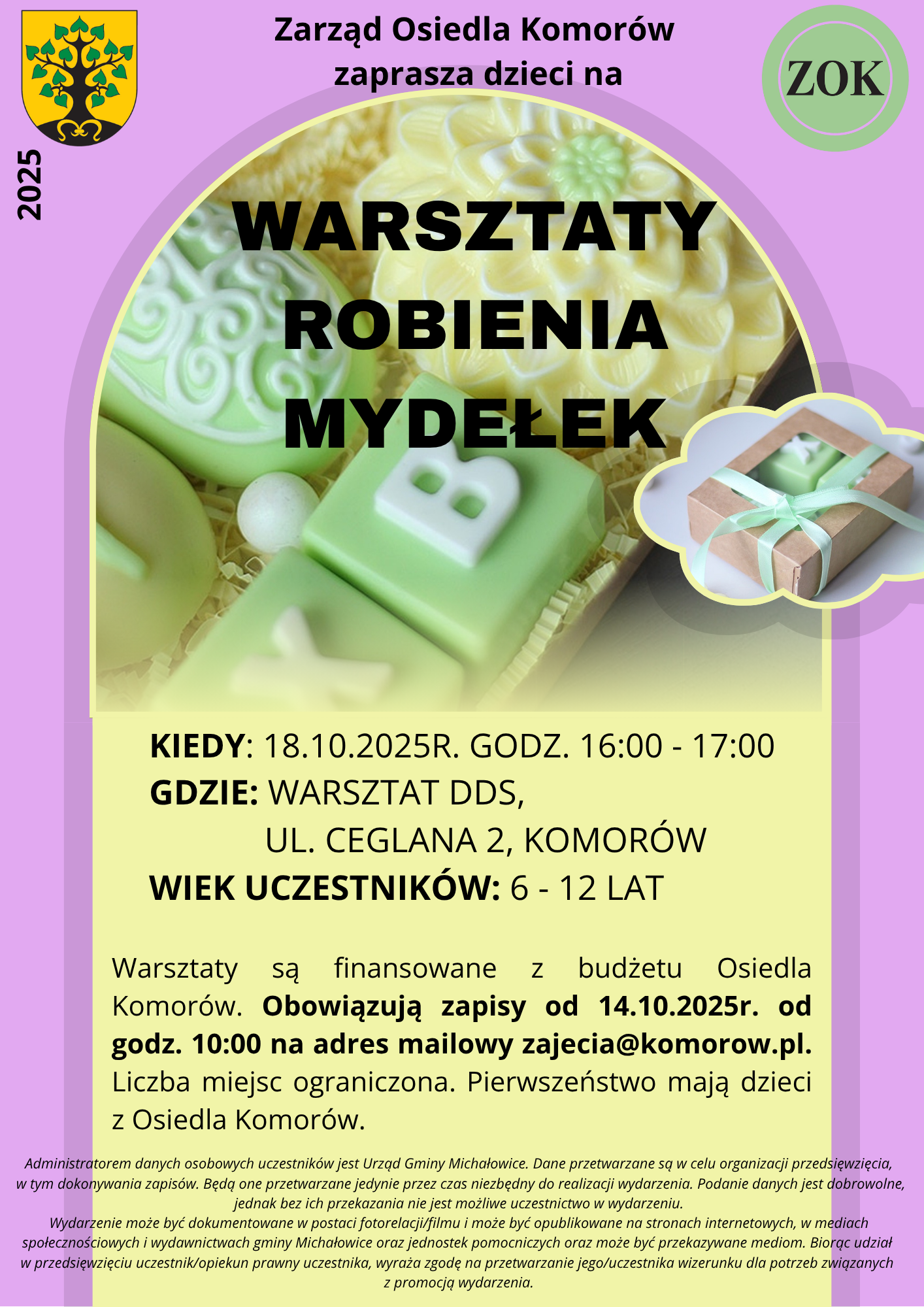 Grafika zawiera treść komunikatu