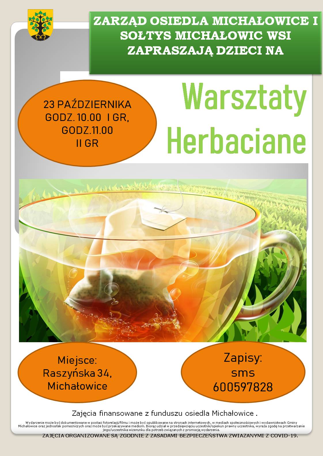 Warsztaty herbaciane w Michałowicach