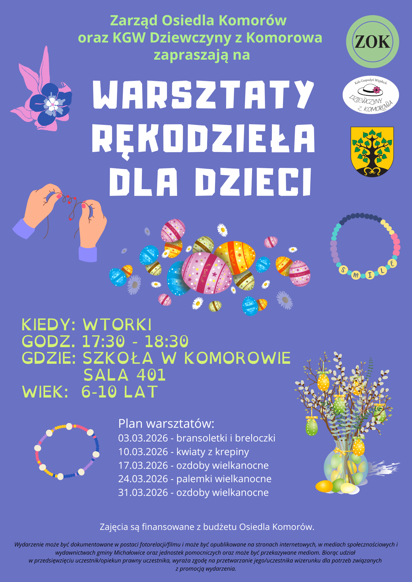 Grafika zawiera treść komunikatu
