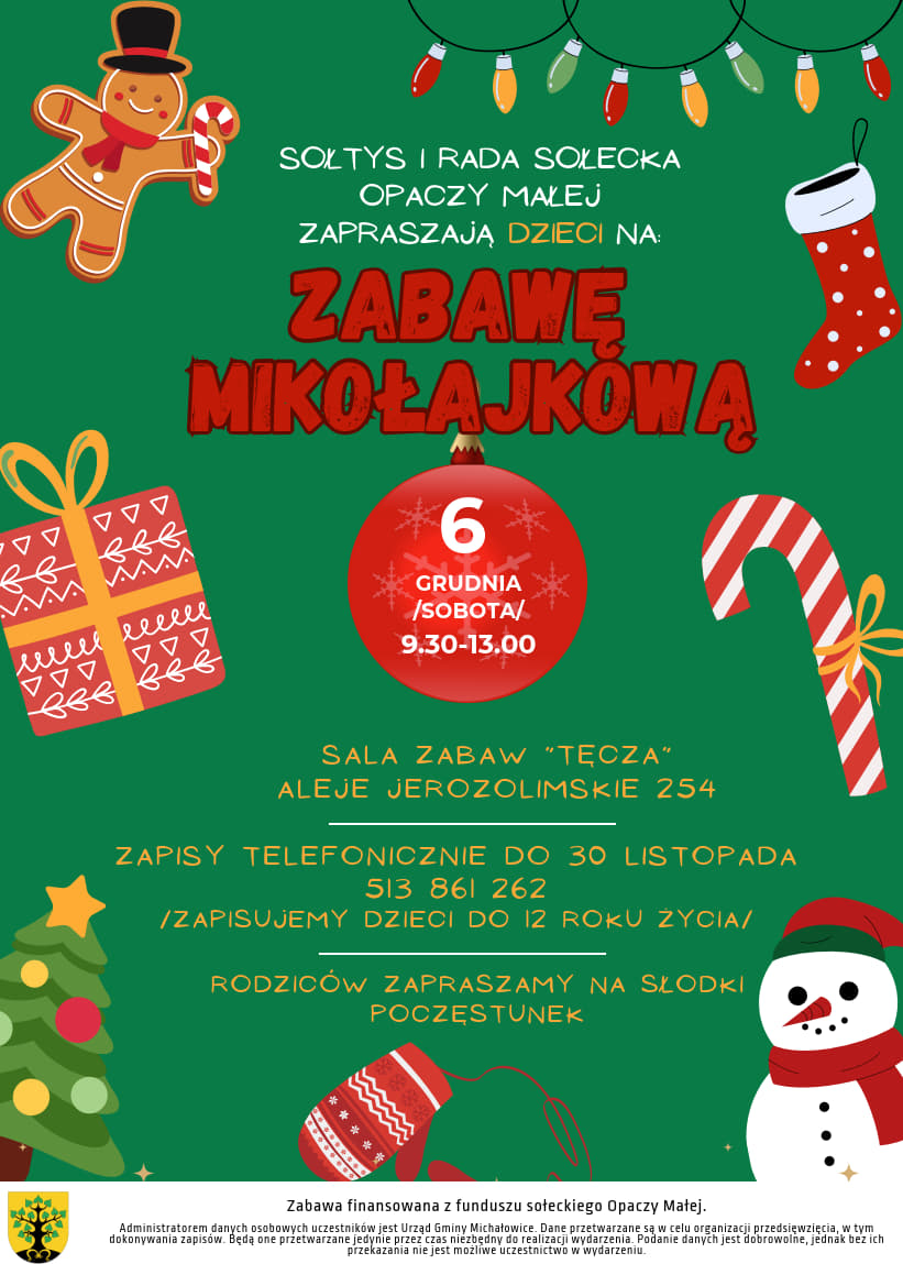 Grafika zawiera treść komunikatu