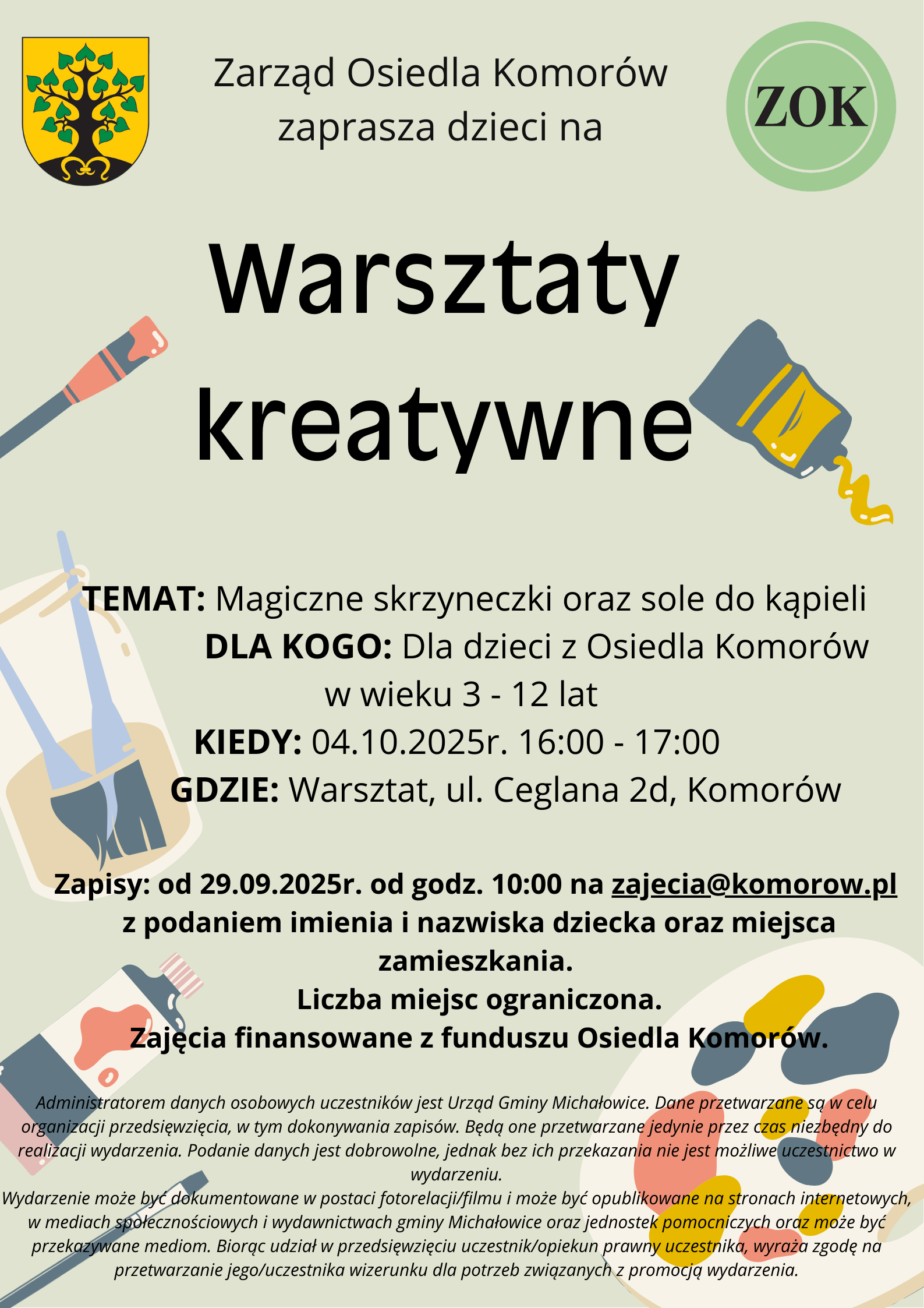 grafika prezentująca treść komunikatu