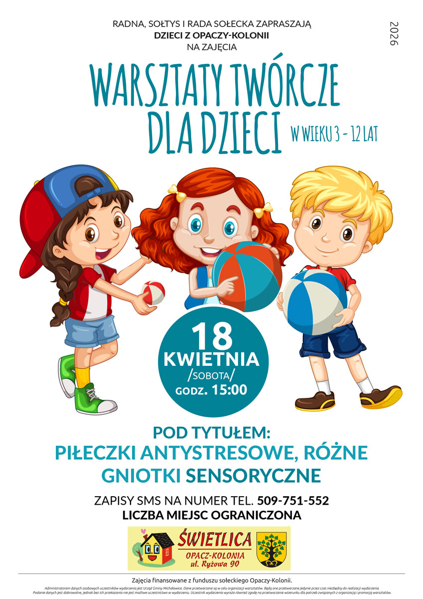 Grafika zawiera treść komunikatu