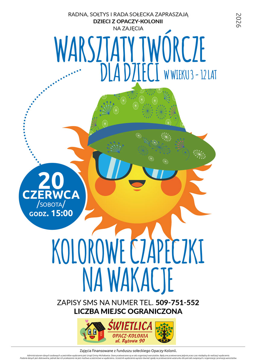 Grafika zawiera treść komunikatu