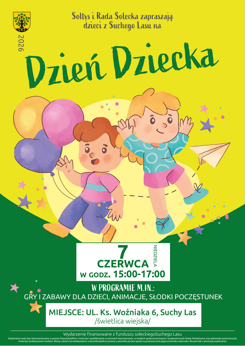 Grafika zawiera treść komunikatu