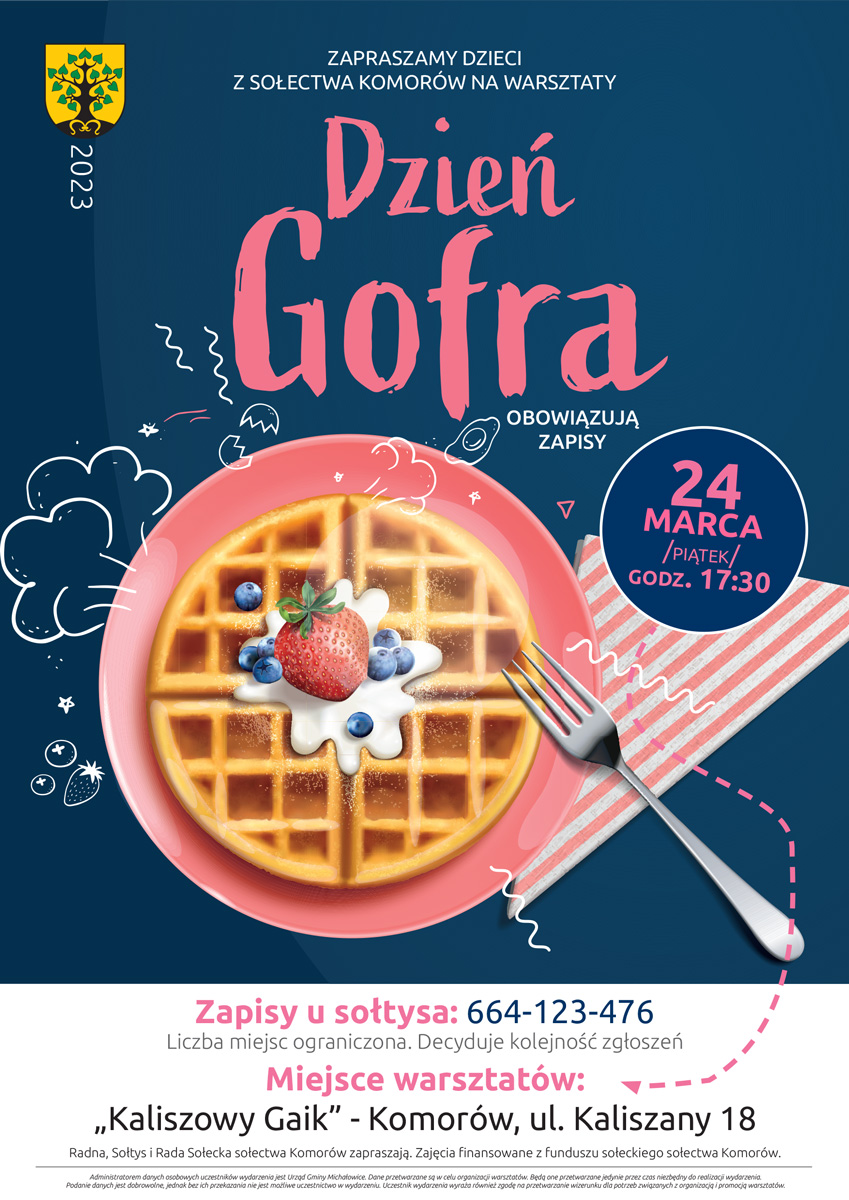 Grafika prezentuje treść komunikatu