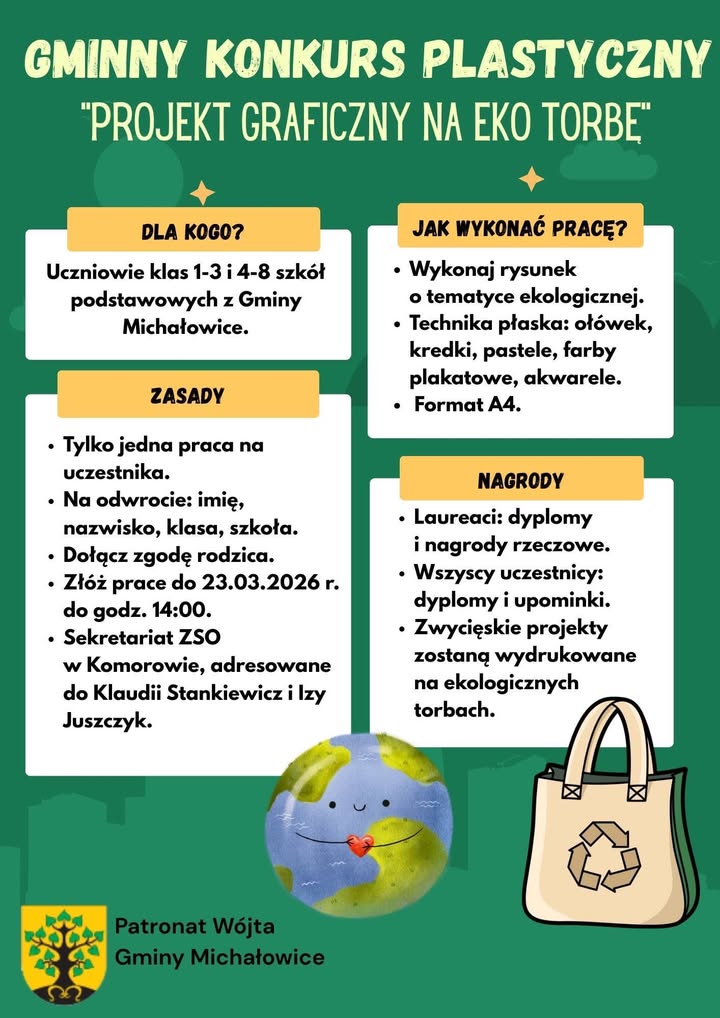 Grafika zawiera treść komunikatu