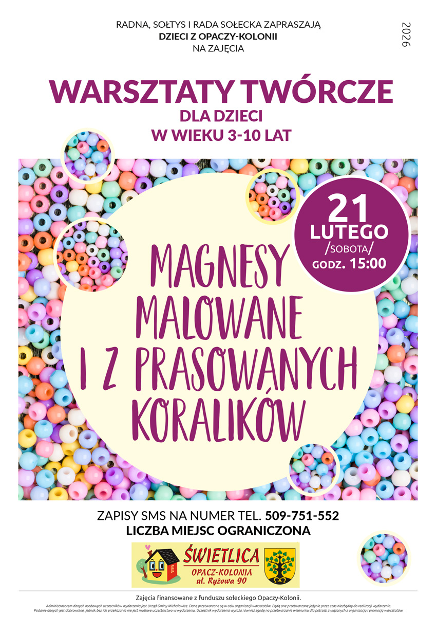 Grafika zawiera treść komunikatu
