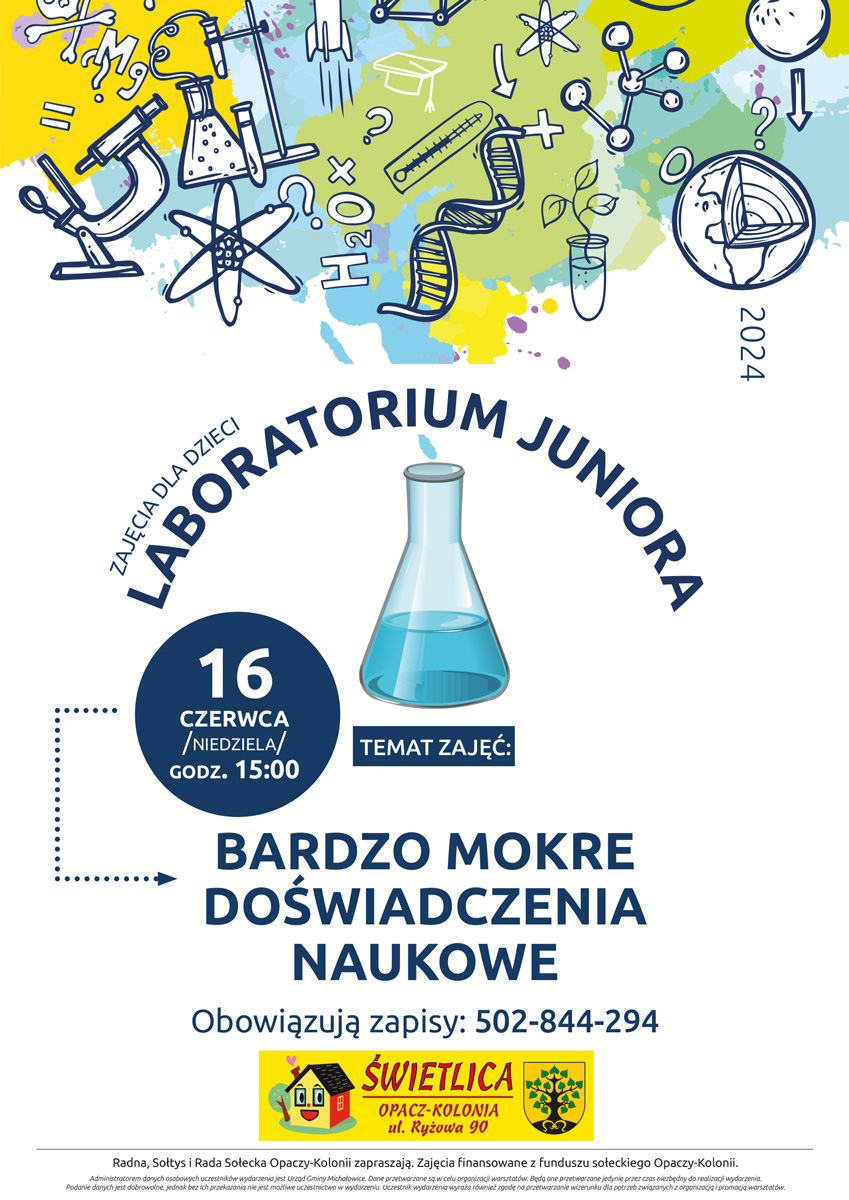Grafika prezentuje treść komunikatu.