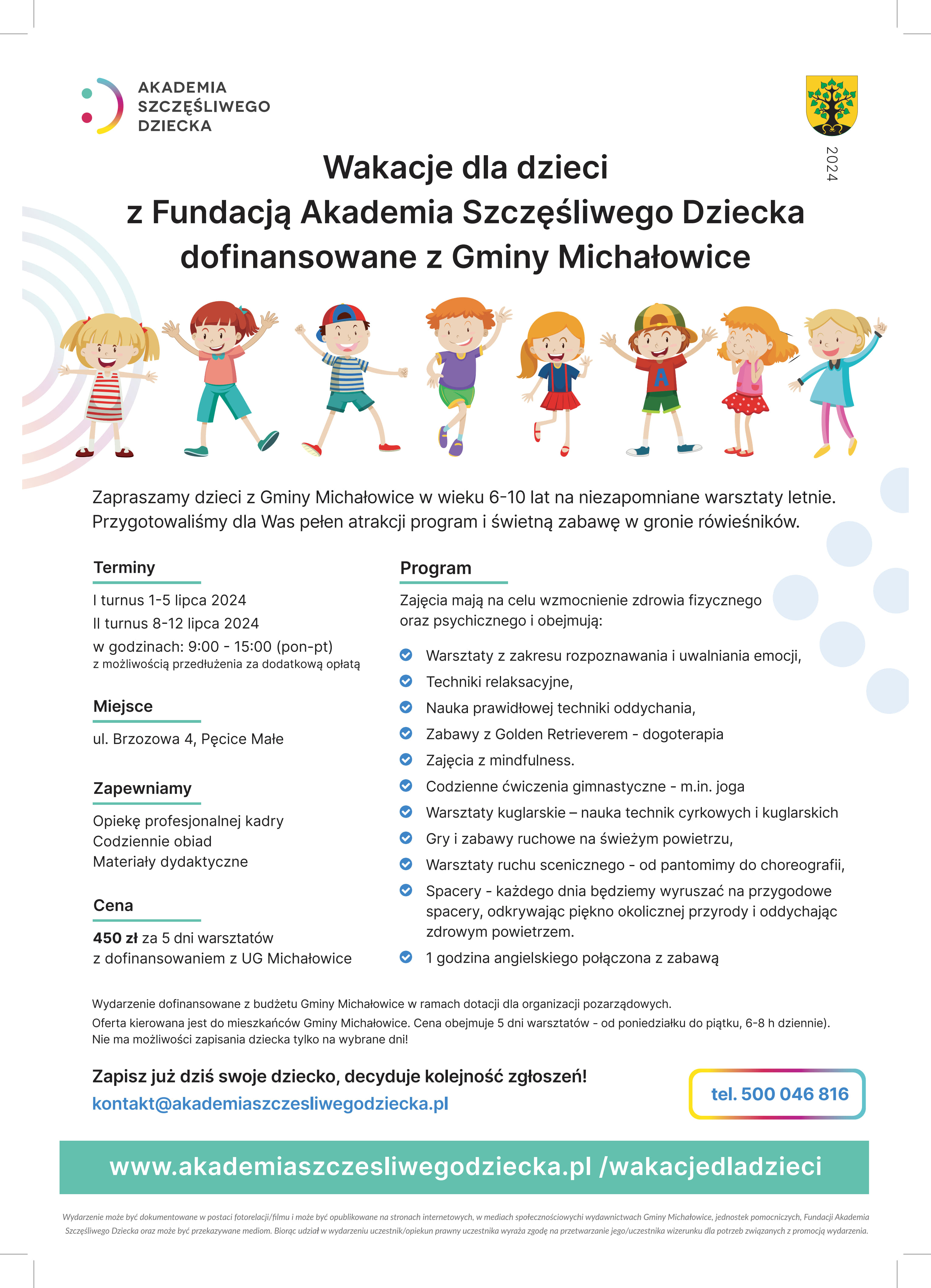 Grafika prezentuje treść komunikatu