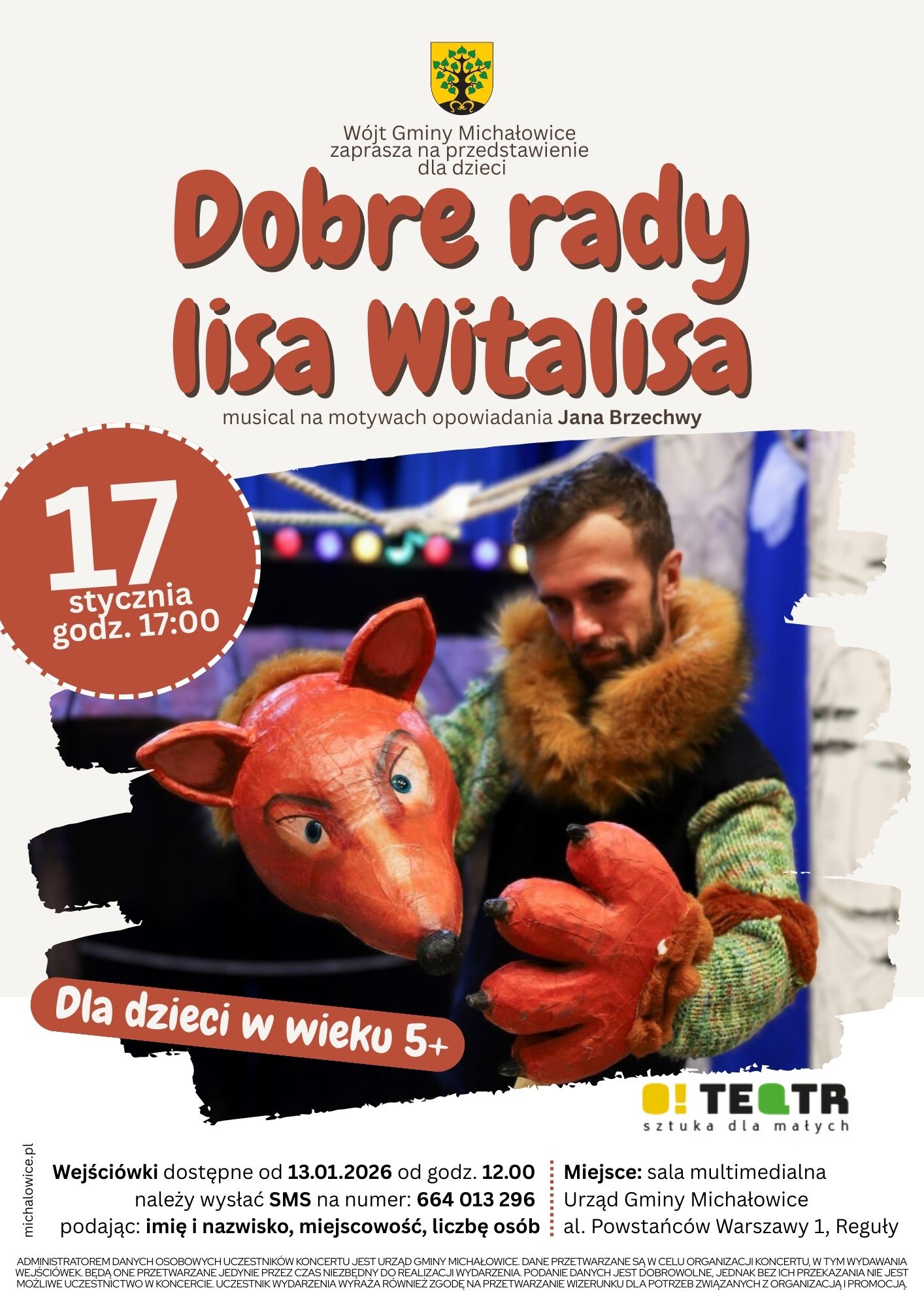 Grafika zawiera treść komunikatu