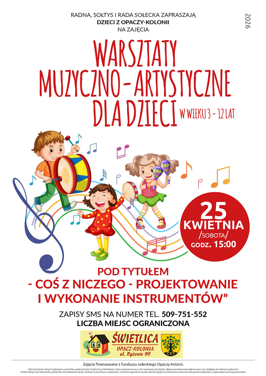 Grafika zawiera treść komunikatu