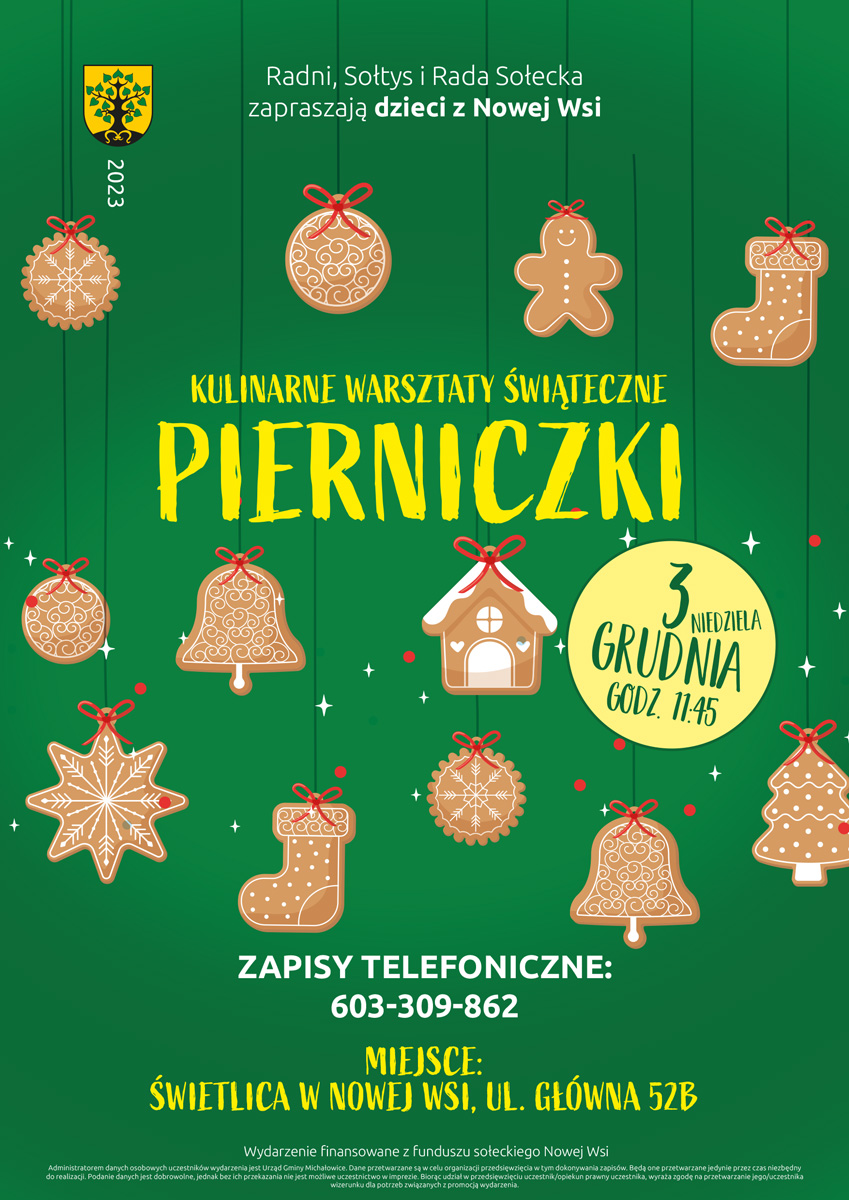 Grafika prezentuje treść komunikatu.