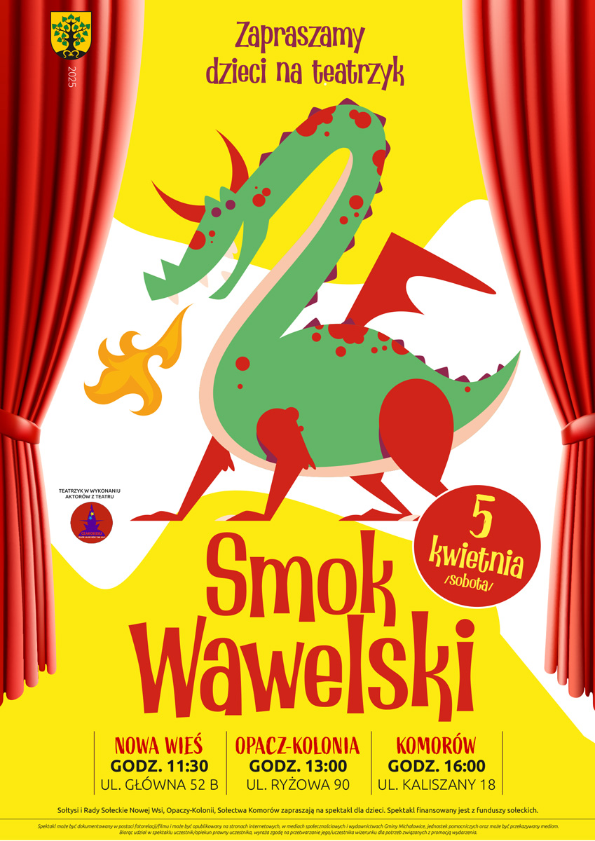 Grafika zawiera treść komunikatu