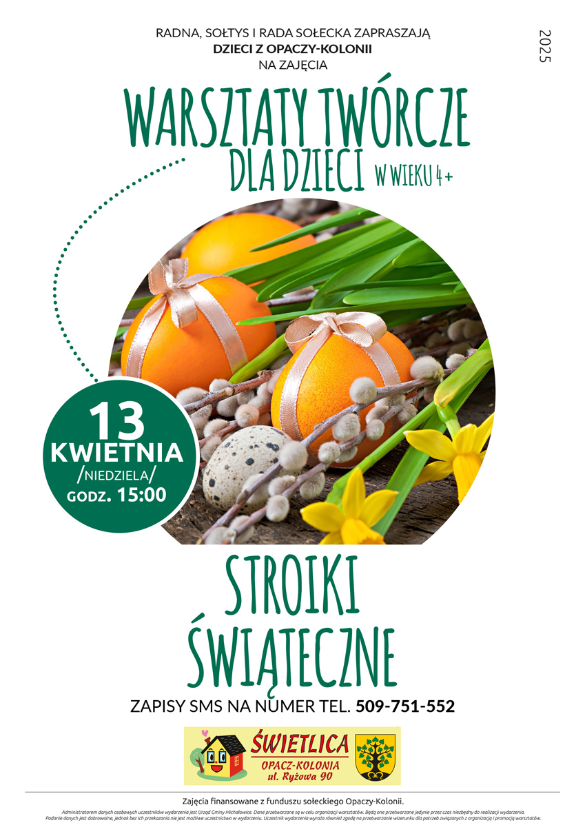 Grafika prezentuje treśc komunikatu