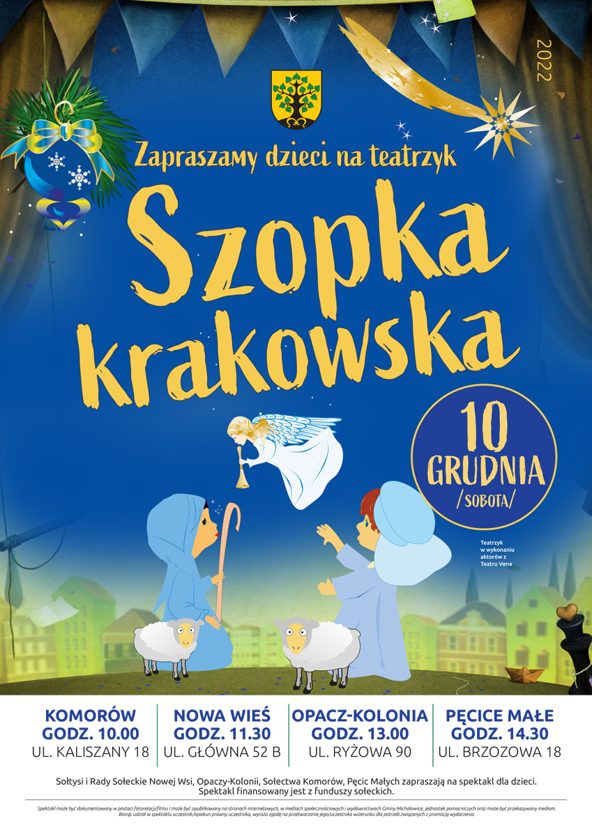 Grafika prezentuje treść komunikatu.