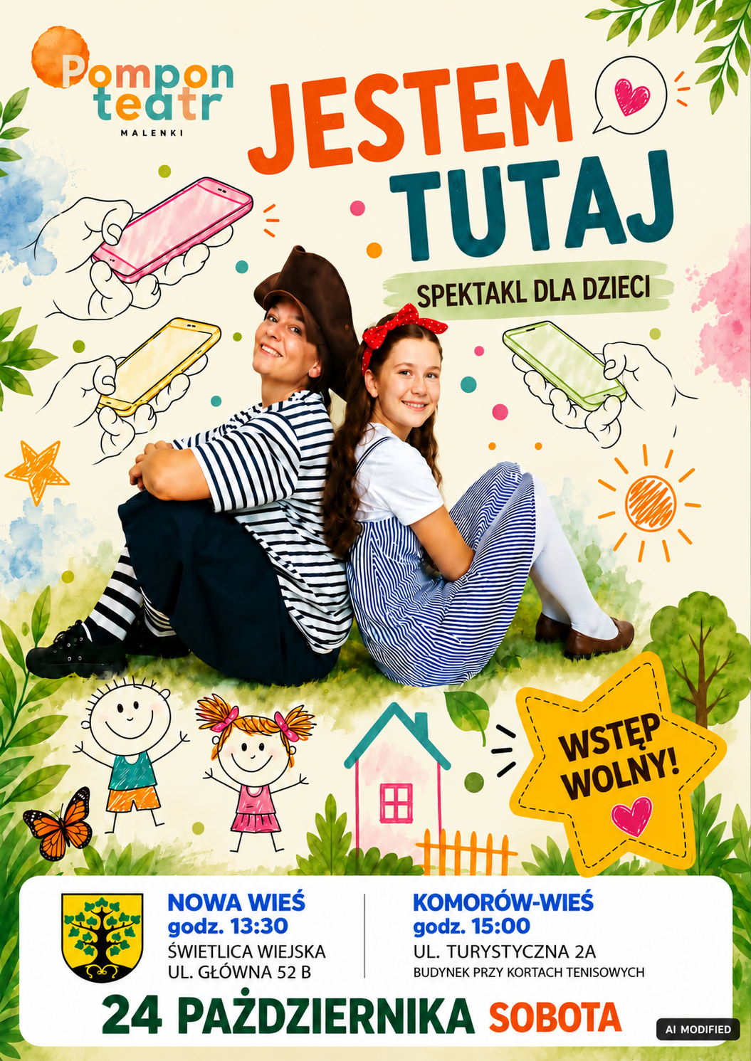 grafika prezentuje treść komunikatu