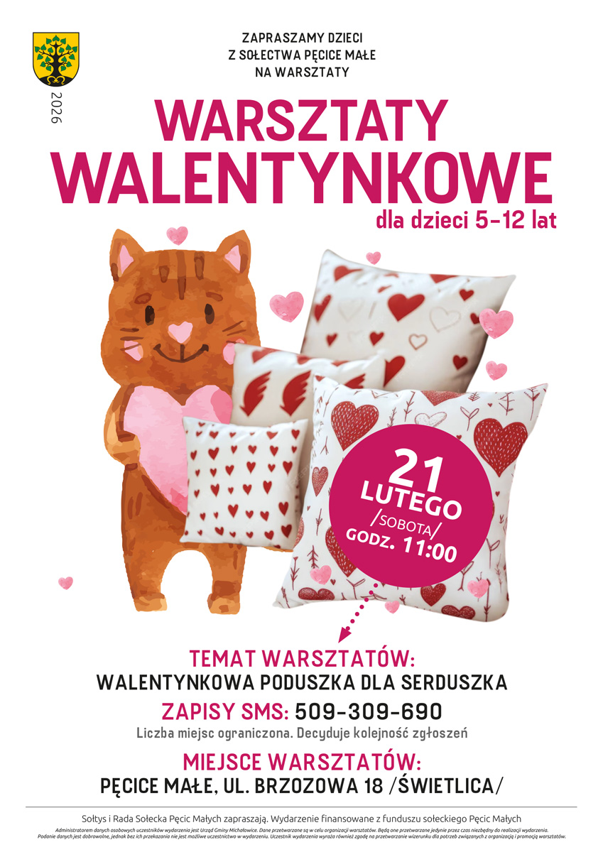 plakat warsztaty