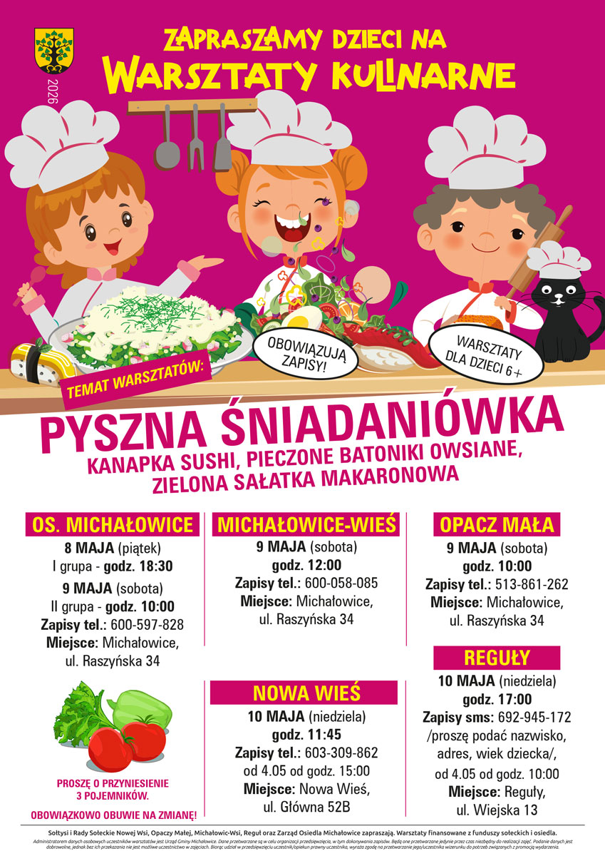 Grafika zawiera treść komunikatu