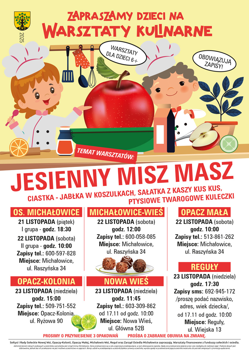 Grafika zawiera treść komunikatu