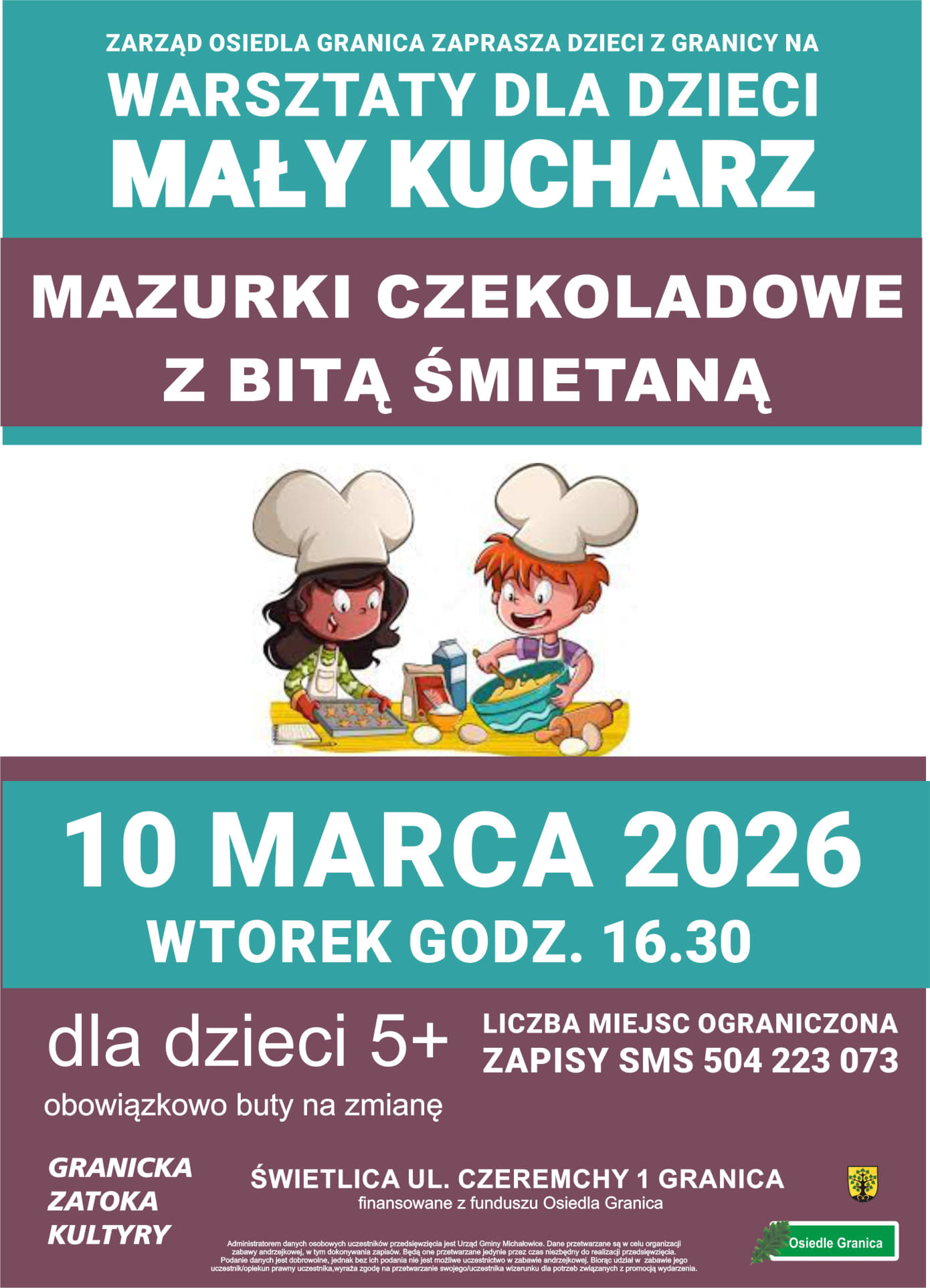 Grafika zawiera treść komunikatu