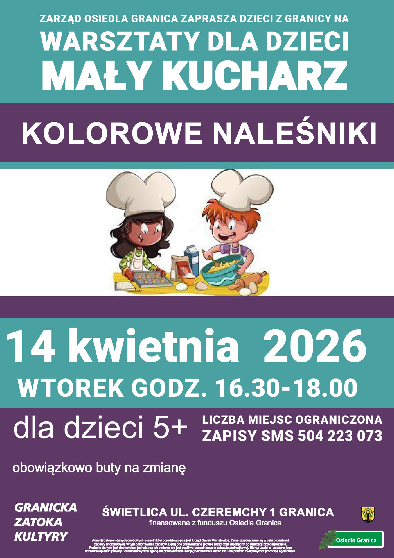 Grafika zawiera treść komunikatu