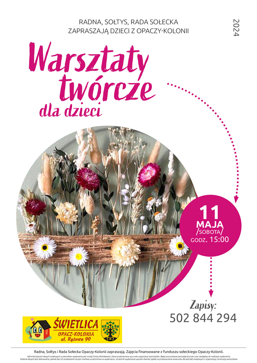 Grafika prezentuje treść komunikatu.