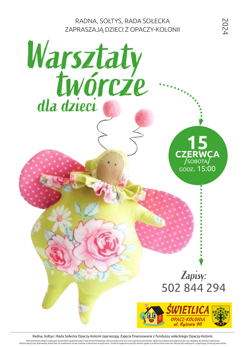 Grafika prezentuje treść komunikatu.