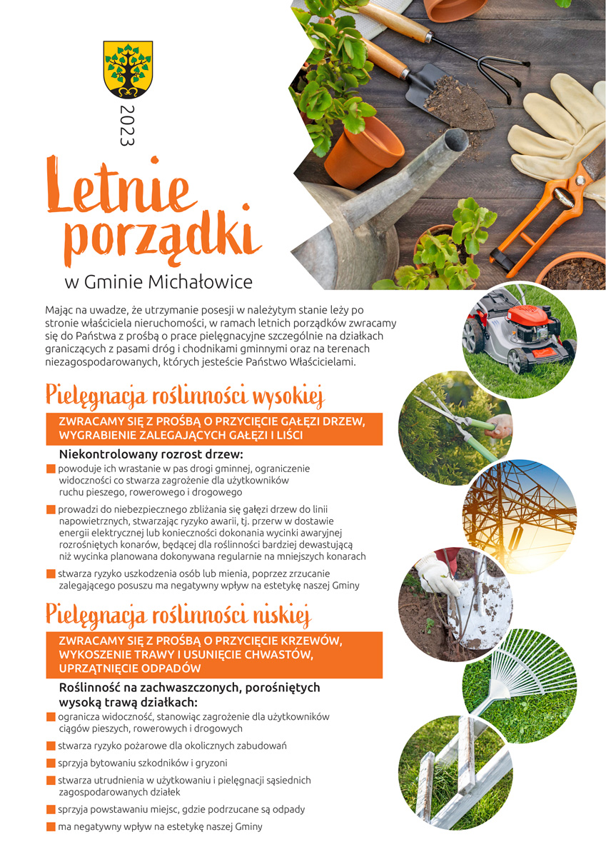 Grafika prezentuje treść komunikatu.