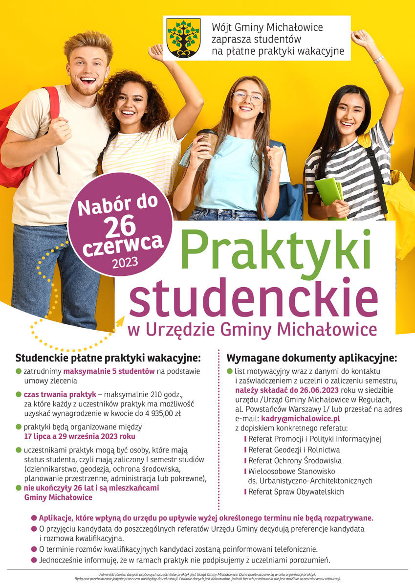 Grafika prezentuje treść komunikatu