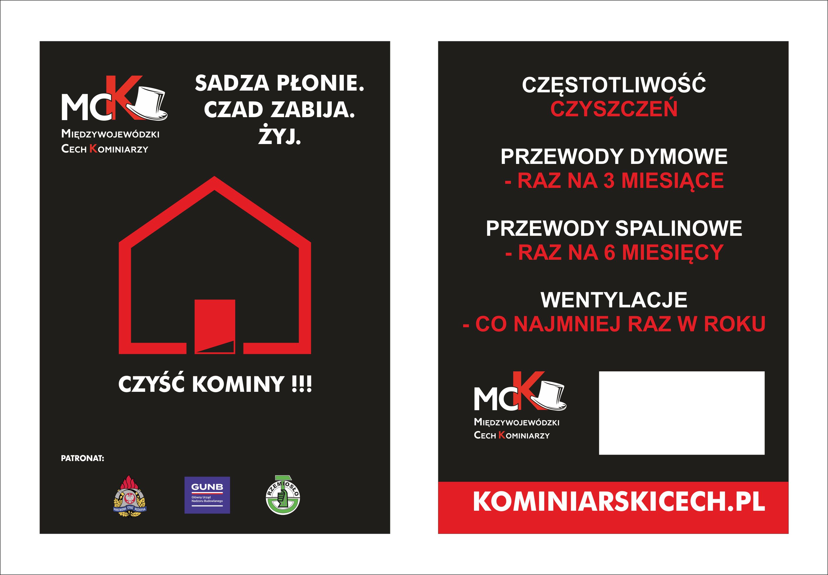 grafika prezentująca treść kominukatu