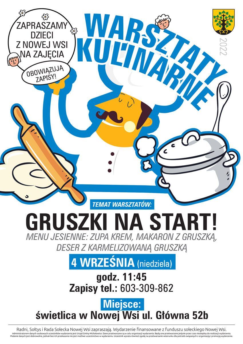 Warsztaty kulinarne - Nowa Wieś 