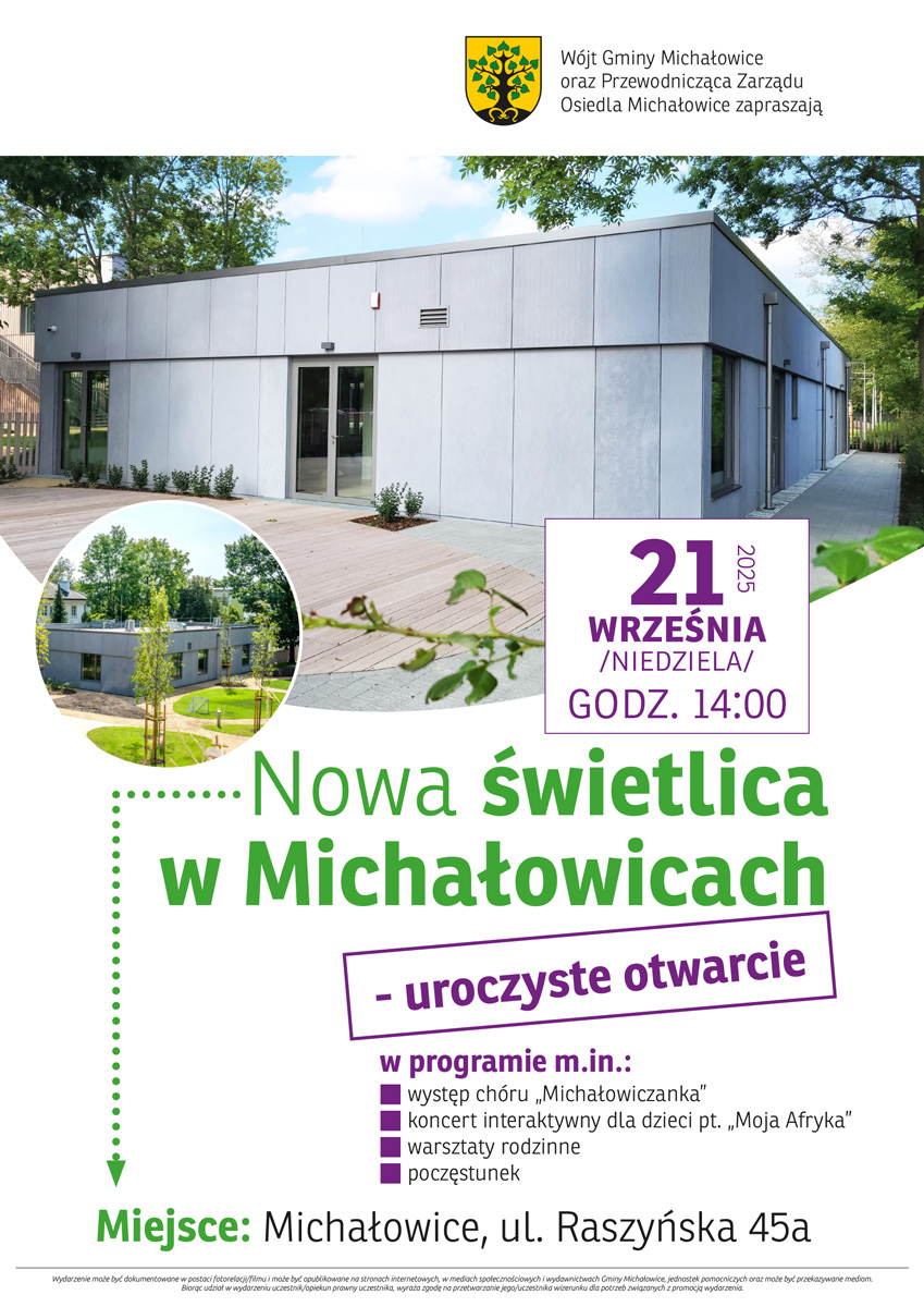 Grafika zawiera treść komunikatu