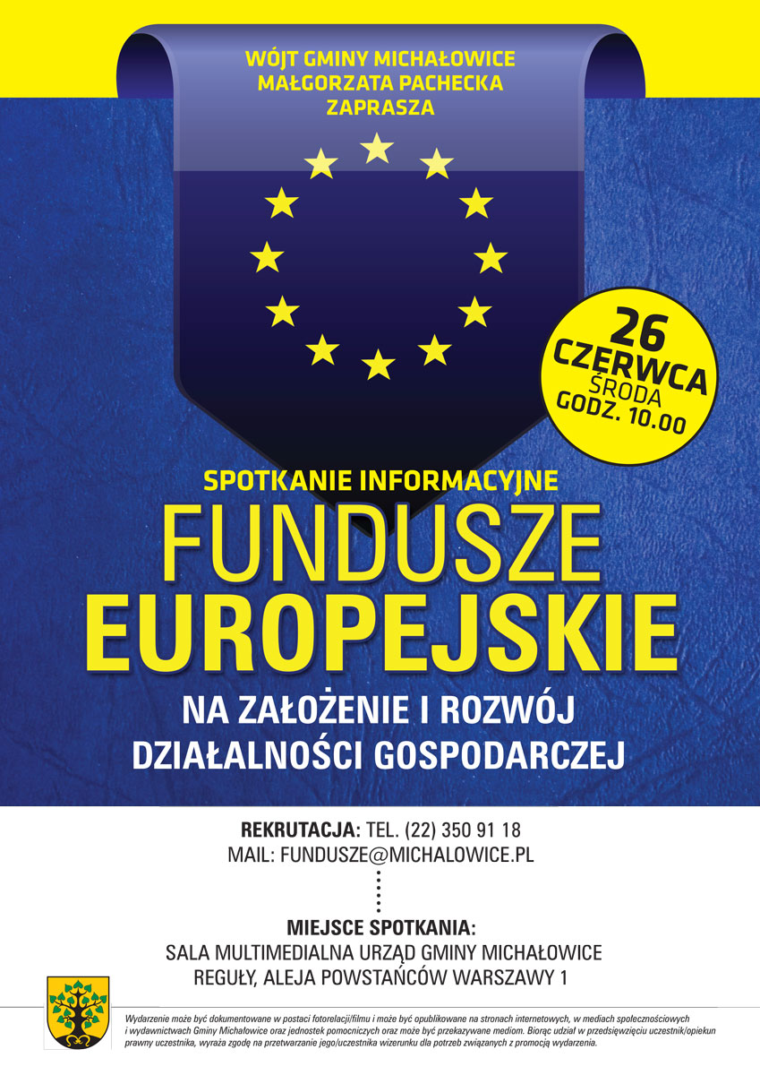 fundusze europejskie - spotkanie informacyjne