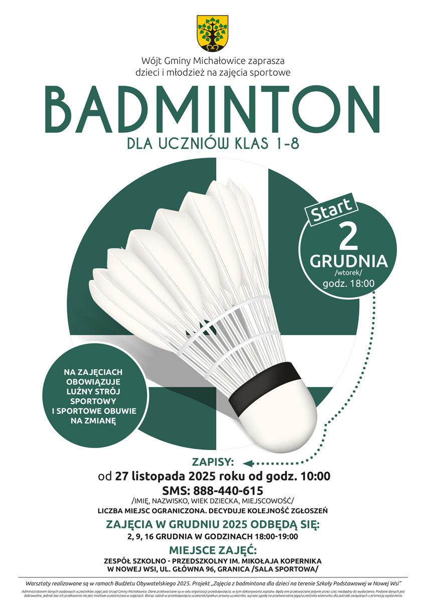 Grafika zawiera treść komunikatu