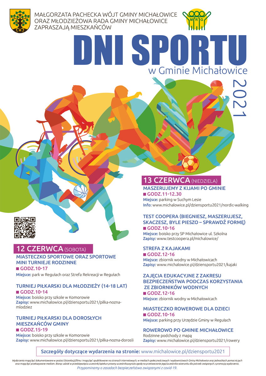 Dni sportu 2021- plakat