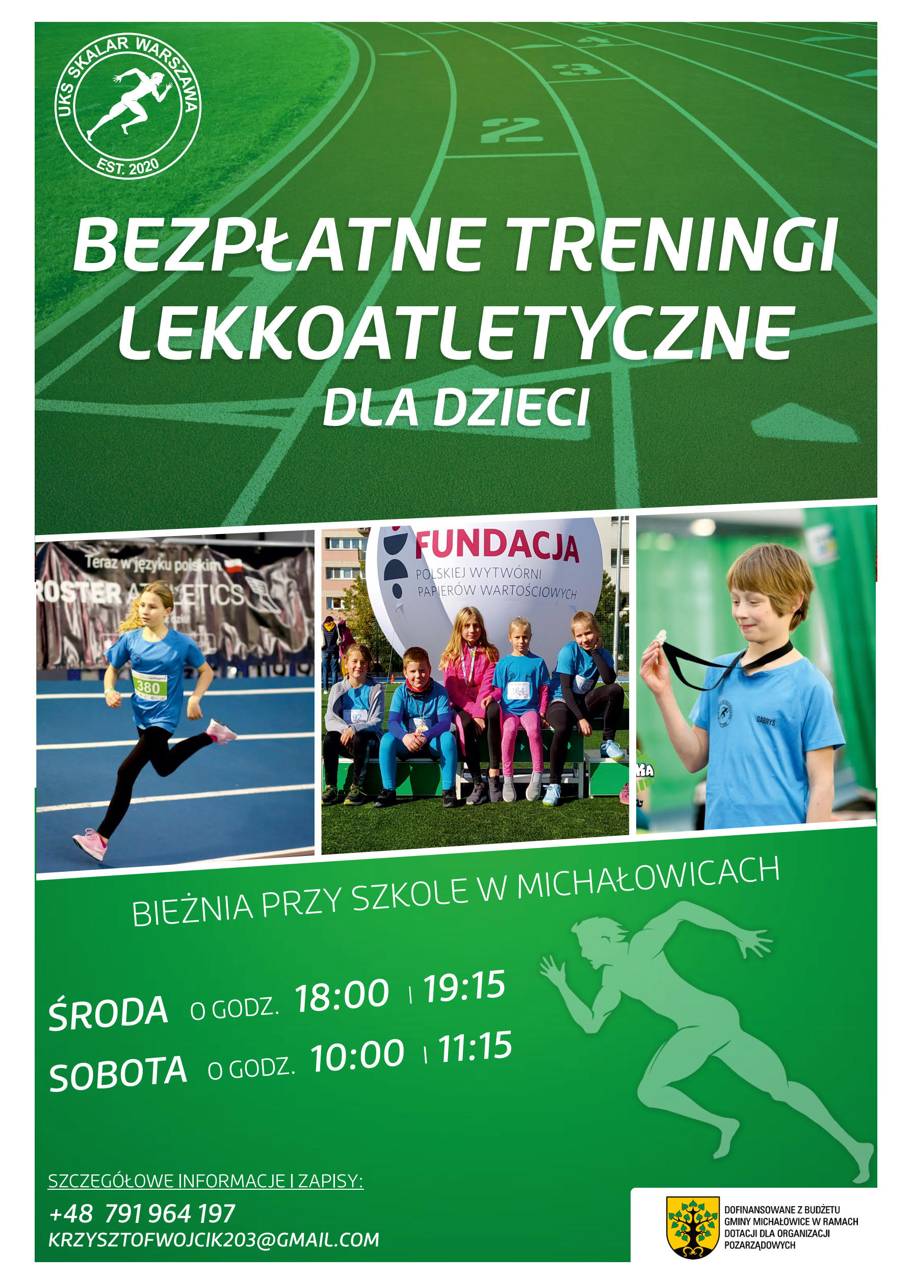 zajęcia lekkoatletyczne dla dzieci