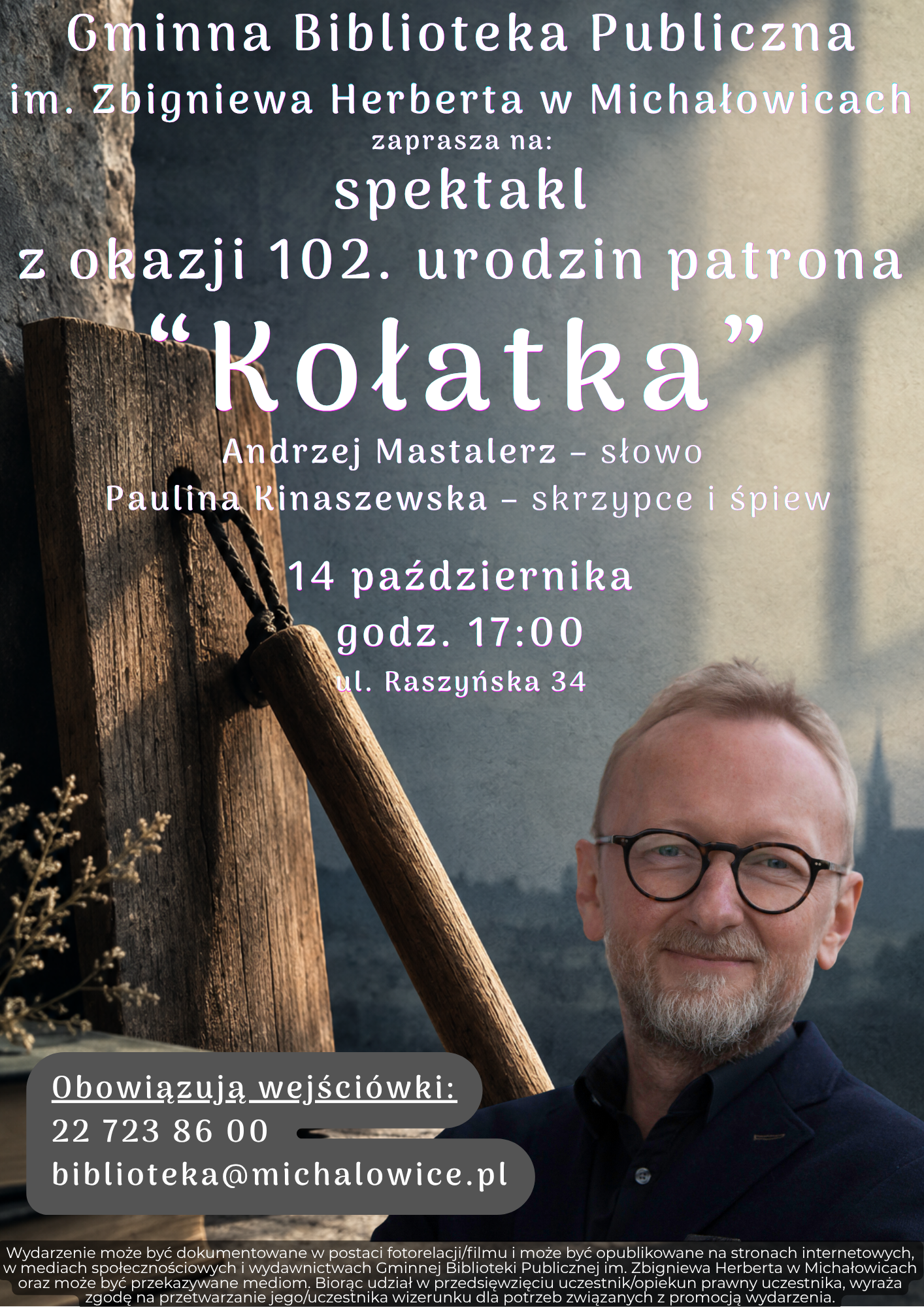 Grafika zawiera treść komunikatu