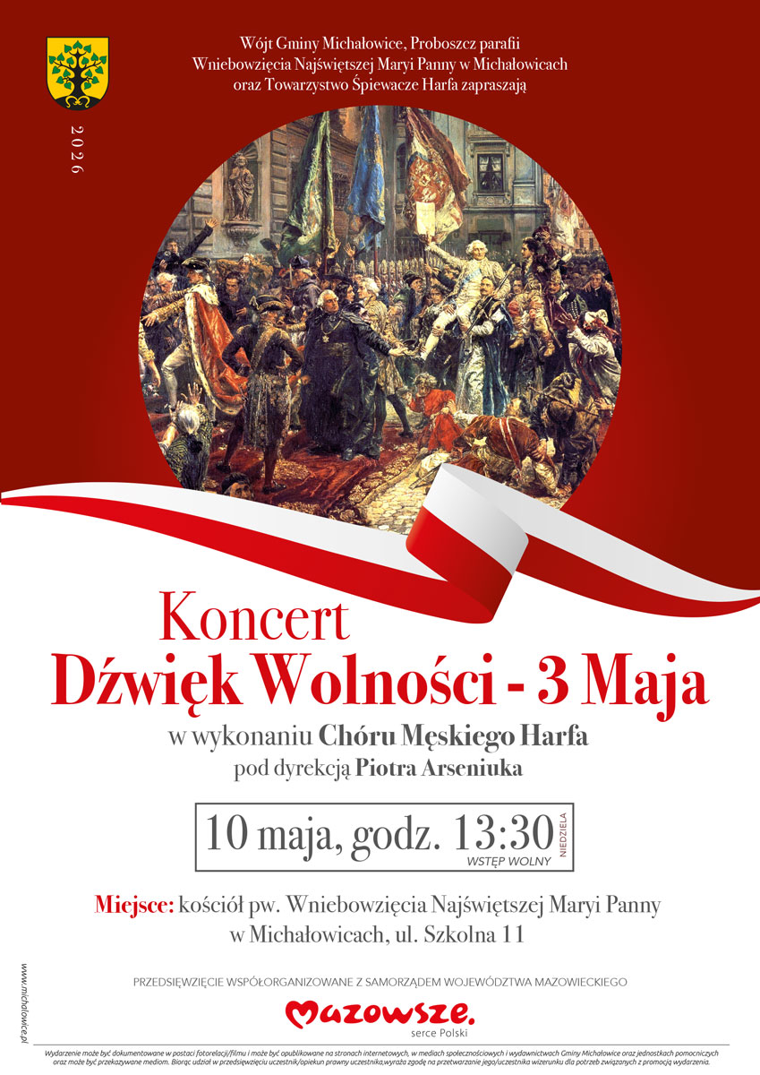 Grafika zawiera treść komunikatu