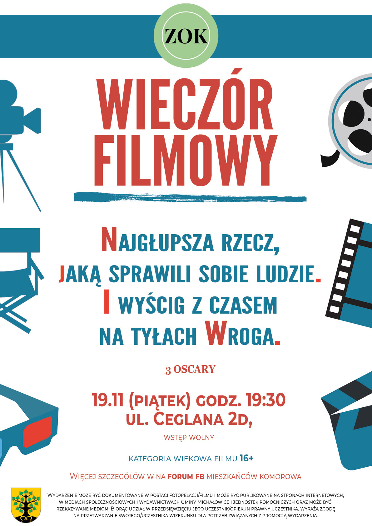 Wieczór filmowy w Komorowie